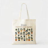 Tote Bag Cultivation Queen Plantes Jardinage (Devant)