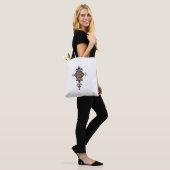 Tote Bag Cultural Mosaic Pattern (Sur le modèle)