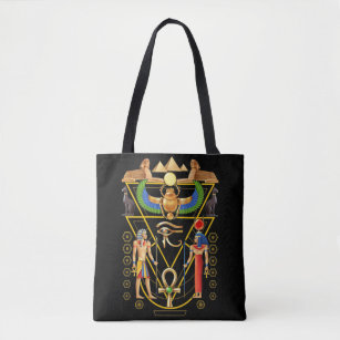Tote Bag Culture égyptienne Scarab Artefact Ankh Horus Oeil