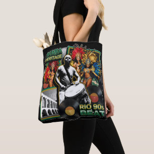 Tote Bag Culture Samba Héritage Vintage Rio de Janeiro