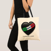 Tote Bag cuore-nero (Devant (produit))