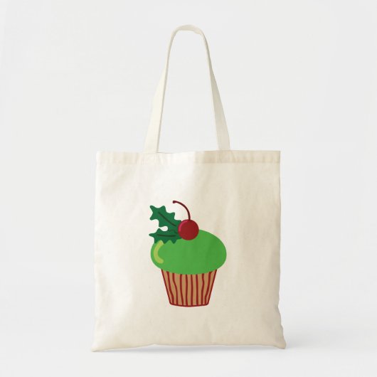 Tote Bag Cupcake de Noël (Devant)