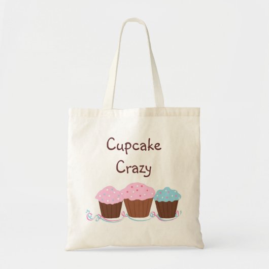 Tote Bag Cupcake folle (Devant)