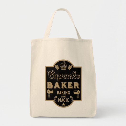 Tote Bag Cupcake Master Baker (Devant)