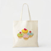 Tote Bag Cupcakes d'anniversaire (Devant)