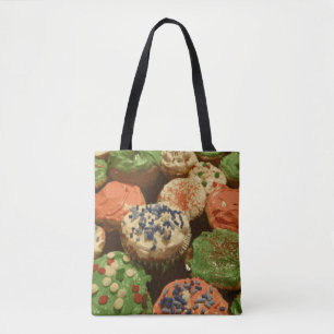 Tote Bag Cupcakes de Noël avec arroses