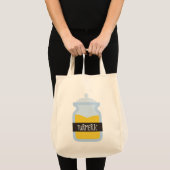 Tote Bag Curcuma épice jaune (Devant (produit))