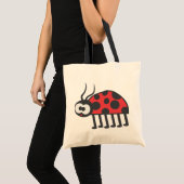 Tote Bag Curieux Ladybug (Devant (produit))