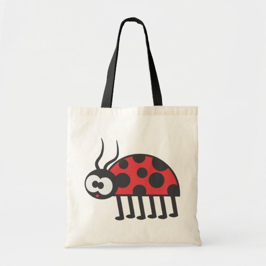 Tote Bag Curieux Ladybug (Devant)