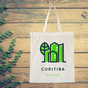 Tote Bag Curitiba Brésil Latin Durable Ville verte