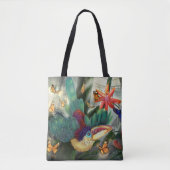 Tote Bag Curl Crested Aracari Toucan (Devant)