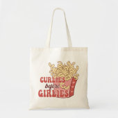 Tote Bag Curlies avant les filles (Devant)