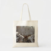 Tote Bag Curly Birch Bark Tree Rustic (Devant)