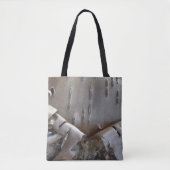 Tote Bag Curly Birch Bark Tree Rustic (Devant)