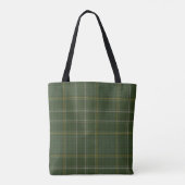 Tote Bag Currie Clan Tartan Monogramme (Dos)