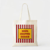 Tote Bag custom Carnival Stripe ring master FunFair circus (Devant)