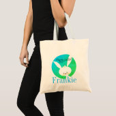 Tote Bag Custom Easter Bunny Egg Hunting (Devant (produit))