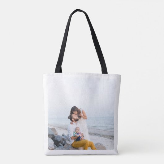 Tote Bag Custom Five Photo Personalized Double Sided  (Dos)