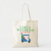 Tote Bag Custom Girls Weekend Bachelorette Golf (Devant)