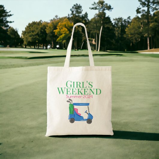 Tote Bag Custom Girls Weekend Bachelorette Golf