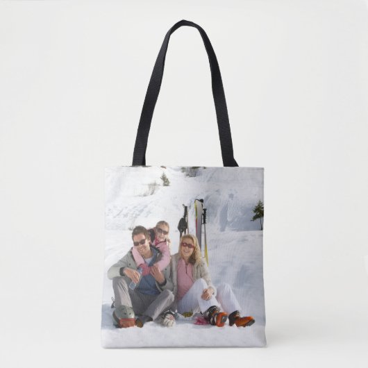 Tote Bag Custom Image | Upload 2 Full Photos Design (Devant)