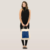 TOTE BAG CUSTOM INITIAL JAPANESE CLOUD PATTERN (Devant (modèle))