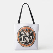 Tote Bag Custom Logo and Text Business (Dos)