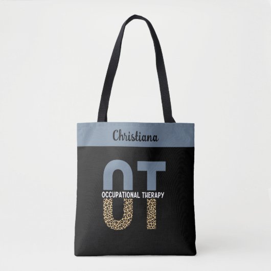 Tote Bag Custom OT Occupation Thérapie OT Cadeaux étudiants (Devant)