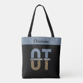 Tote Bag Custom OT Occupation Thérapie OT Cadeaux étudiants (Dos)