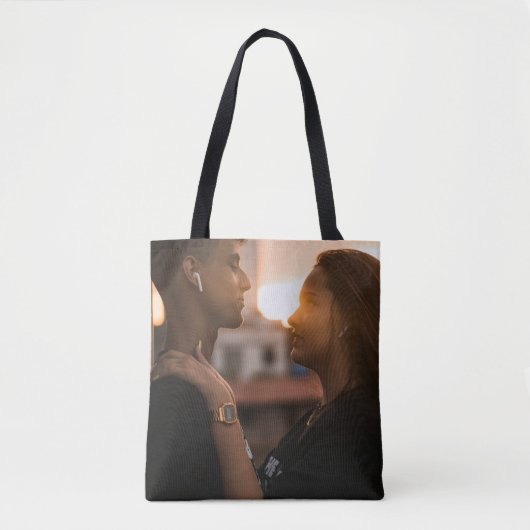 Tote Bag Custom Photo | Your Own Double-Sided Design (Devant)