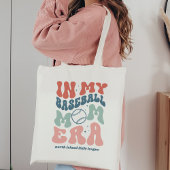 Tote Bag Custom Retro "In My Baseball Mom Era"