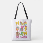Tote Bag Custom Teacher Bag, Custom Back to School Bag (Dos)