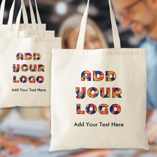 Tote Bag Customizable Logo and Text Business Promotional