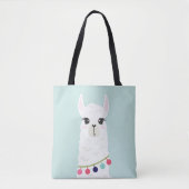Tote Bag Cute Alpaca (Devant)