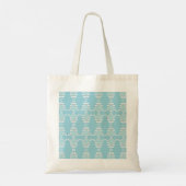 Tote Bag Cute alpaca with festive hat (Dos)