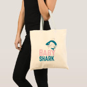 Tote Bag Cute Animal Art Animal Bébé Requins Animal Art (Devant (produit))