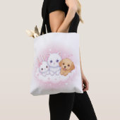 Tote Bag Cute animals (De près)
