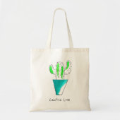 Tote Bag Cute art plante mexicain de cactus (Devant)