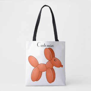 Tote Bag Cute Balloon Chien Thunder_Cove