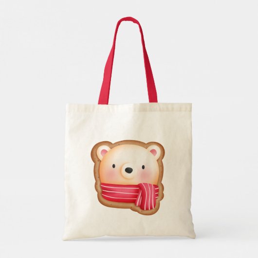 Tote Bag Cute Bear Face (Dos)