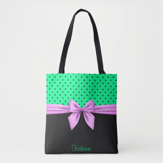 Tote Bag Cute Bow (Devant)