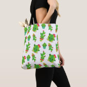 Tote Bag Cute Cactus, Green Cactus, Motif Cactus (De près)