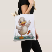 Tote Bag Cute Canard (De près)