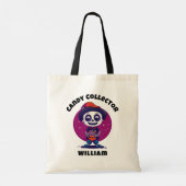 Tote Bag Cute Candy Collector Skeleton Boys Halloween (Dos)