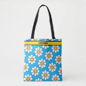 Tote Bag Cute Cartoon Daisy (Devant)