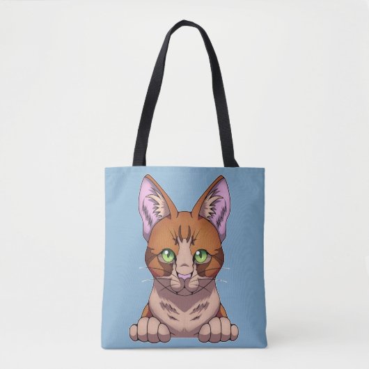 Tote Bag Cute chat (Devant)