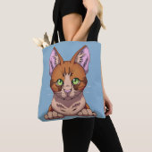 Tote Bag Cute chat (De près)