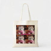 Tote Bag Cute chat (Devant)