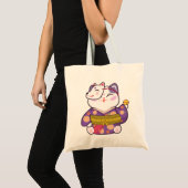 Tote Bag Cute Chat Lucky (Devant (produit))