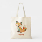 Tote Bag Cute chevalet Fox (Dos)